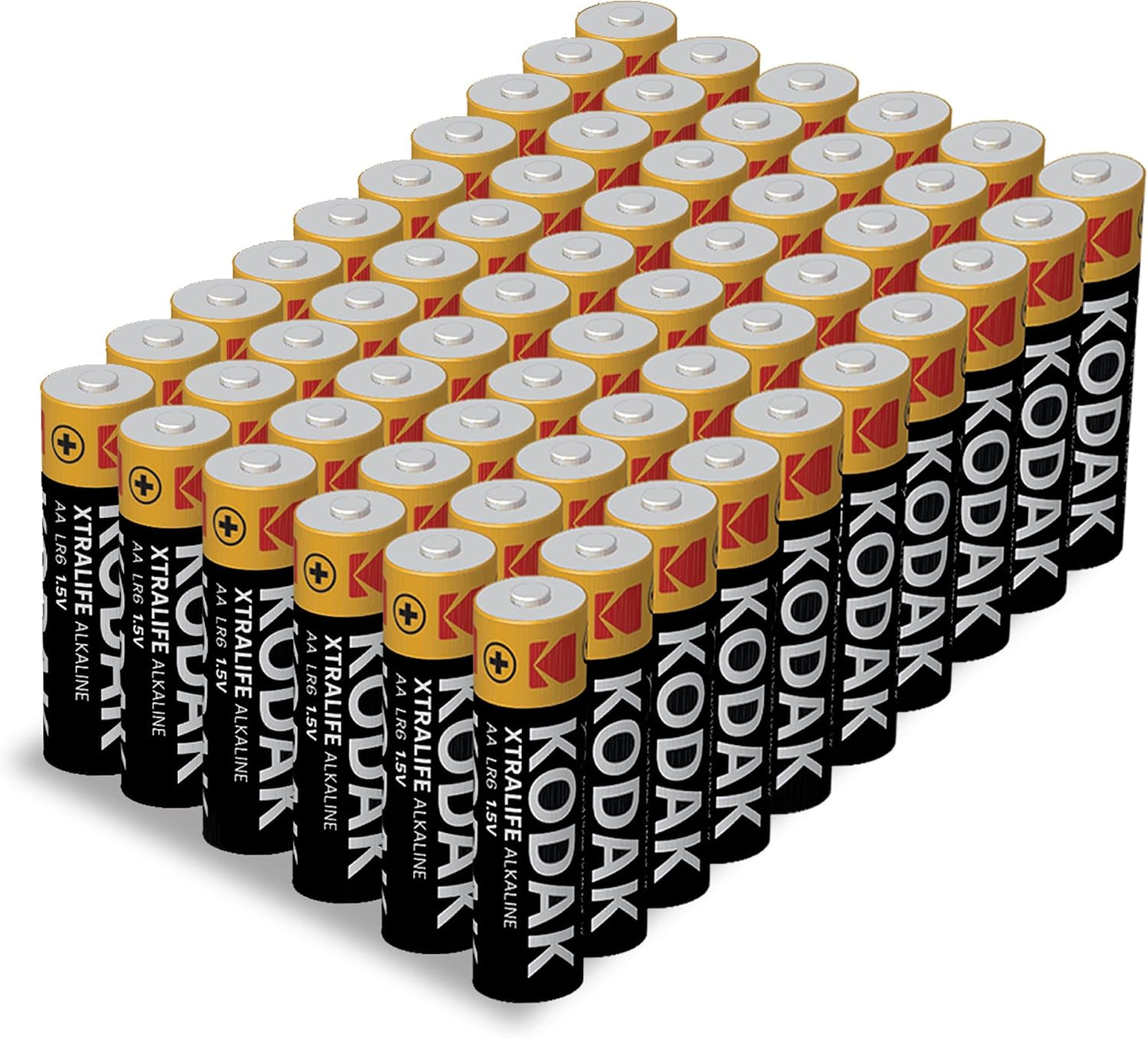 AA Batteries - Alkaline Batteries, 1.5V Mignon LR06 MN1500 AM3 Battery Pack (60 Count) (Qty 60.)